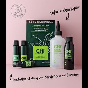 Avon NEW CHI Color Kit (Eco-Green) Dark Brown